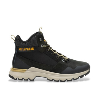 Caterpillar para hombre. P725941 Botas de Piel Colorado Sneake negro (40), Plano, Cordones, Casual, Outdoor, Caterpillar outlet 2024.