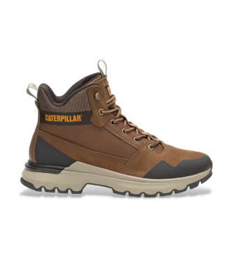 Caterpillar para hombre. P725942 Botas de Piel Colorado Sneake marrón (40), Plano, Cordones, Casual, Outdoor, Caterpillar outlet 2024.