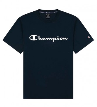 Champion para hombre. Camiseta Light Script marino Champion