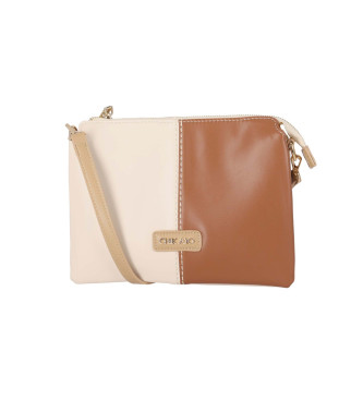 Chika10 para mujer. BAG TIKI 02 Bolso Tiki 02 beige (OSFA), Casual, Sintético, Chika10 outlet 2024.