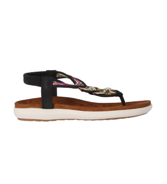 Chika10 para mujer. CANELITA 03 Sandalias Canelita 03 negro (36), Plano, 1 a 3cm, Ninguno, Casual, Chika10 outlet 2024.