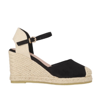 Chika10 para mujer. NEW NADIA 01 Alpargatas New Nadia 01 negro (39), Tela, 5 a 8cm, Hebilla, Casual, Chika10 outlet 2024.