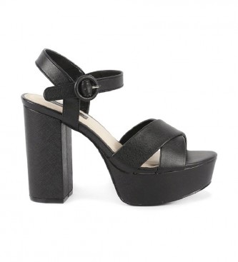 Chika10 para mujer. Sandalias New Taylor 01 negro -Altura tacÃ³n 11cm-