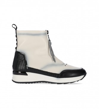 Chika10 para mulher. Botas de tornozelo Serena 10 bege Chika10