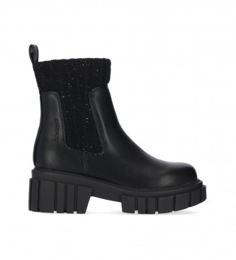 Chika10 para mulher. Boots Toblera 01 Preto Chika10