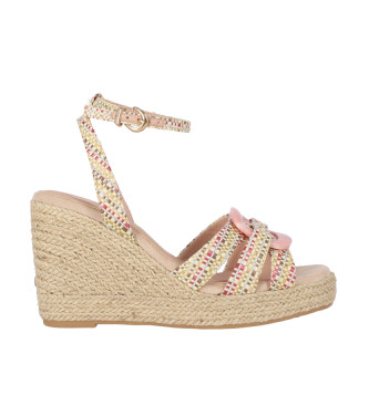 Chika10 para mujer. VIOLETA 11 Alpargatas Violeta 11 multicolor -Altura cuña 9cm- (40), Tela, 8 a 10cm, Hebilla, Casual, Chika10 outlet 2024