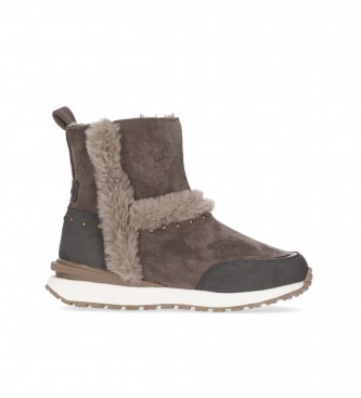 Chika10 Kids para criança. Pantufas Nenufar 02 Taupe Chika10 Kids
