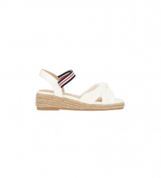 Chika10 Kids para mujer/niña. SIERNA 04 Sandalias Sierna 04 blanco (34), Tela, 1 a 3cm, Velcro, Casual, moda infantil, Chika10 Kids outlet 2