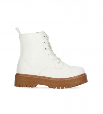 Chika10 Kids. Botas de tornozelo Suíça 01 branco Chika10 Kids