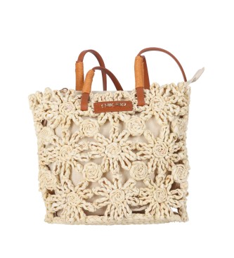 Chika10 para mujer. BAG CLAU 01 Bolso Clau 01 beige (OSFA), Casual, Tela, Chika10 outlet 2024.