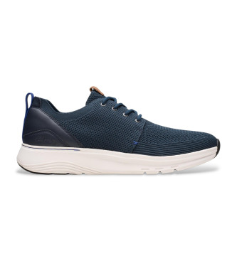 Clarks para hombre. 26181984 Zapatillas Motion Trek MX marino (39.5), Tela, Plano, Cordones, Casual