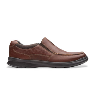 Clarks para hombre. 26131566 Zapatos de piel Cotrell Free marrón (44.5), Ninguno, Casual