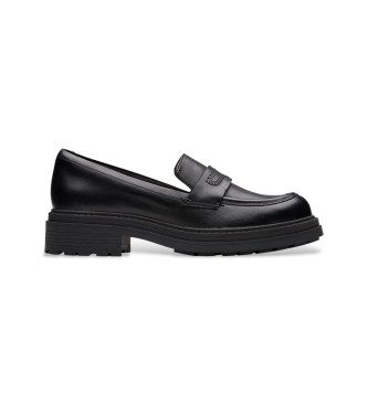 Clarks Mulher Preto, De Couro Para 26183172 Sapatos De Couro Orinoco3 Edge Preto (38), 3 A 5Cm, Nenhum, Casual, Clássico