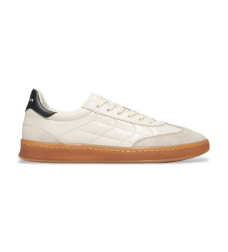 Cole Haan para hombre. C38049 Zapatillas de Piel GrandPro Breakaway blanco roto (45), Plano, Cordones, Casual