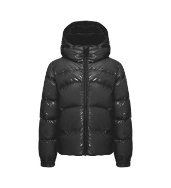 Colmar para niña. 3475 Abrigo de plumas negro (12 años = 154cm), Casual, Nylon, moda infantil