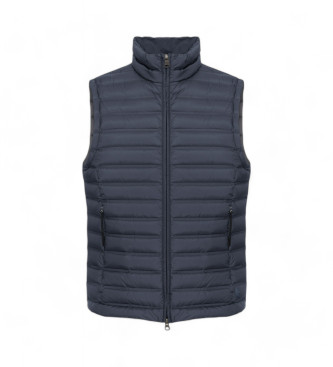 Colmar para hombre. 1216-6YN Chaleco Underscore marino (54), Casual, Poliamida