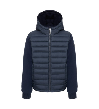 Colmar para niña. 3171 Chaqueta con mangas de felpa azul (16 años = 172cm), Casual, Poliamida, moda infantil