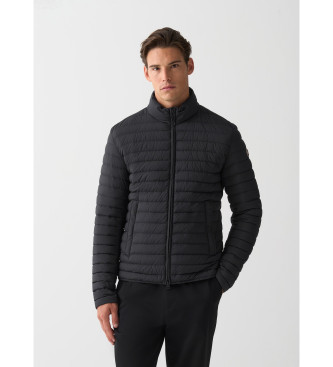 Colmar para hombre. 1246 Plumífero ligero con cuello acolchado negro (52), Casual, Poliéster Reciclado, Sostenible