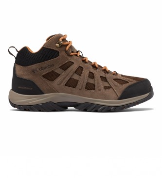 Columbia para hombre. 1940581231 Botas Redmond III Mid marrón (42.5), Plano, 1 a 3cm, Cordones, Deportivo, Outdoor, Columbia outlet 2024.