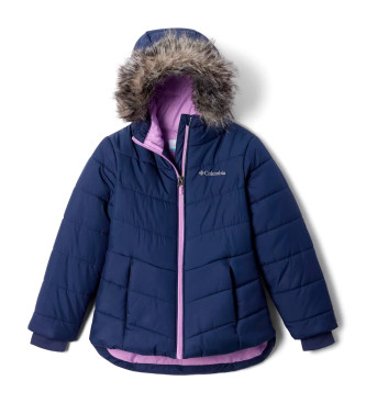 Columbia para mujer/niña. 2050311466 Chaqueta acolchada con capucha Katelyn Crest II marino (18Años= 168,5cm), Casual, Nylon, Manga larga, m