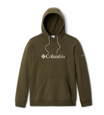 Columbia para hombre. Sudadera CSC Basic Logo II verde oliva