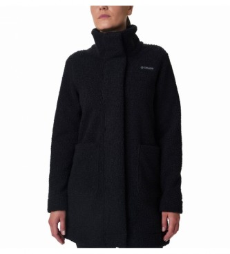 Columbiavoor vrouwen. 1862582010 Panorama Long Coat zwart (M), Casual, Polyester
