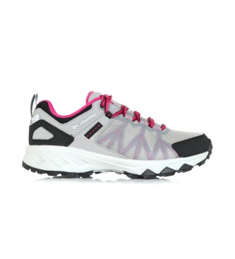 Columbia para mujer. 2005131036 Zapatillas Peakfreak II Outdry gris (36.5), Plano, Cordones, Casual, Deportivo, Outdoor, Multideporte, Colum