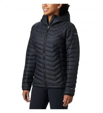 Columbia para mujer. 1699071011 Chaqueta Powder Lite Hooded negro /Omni-Heat/ (S), Casual, Deportivo, Outdoor, Poliéster, Nieve