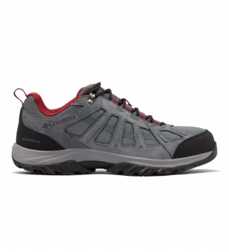 Columbia para hombre. 1940591033 Zapatillas Redmond III gris (44.5), Negro, Plano, 1 a 3cm, Cordones, Deportivo, Outdoor, Columbia outlet 20