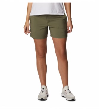 Columbia para mujer. 2037201397 Shorts Silver Ridge Utility verde (38/4), Casual, Deportivo, Outdoor, Multideporte, Poliéster Reciclado, Col
