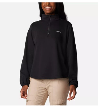 Columbia para mujer. 2073541010 Sudadera de felpa francesa Trek negro (S), Casual, Algodón, Columbia outlet 2024.