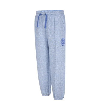 Converse para niña. 4CH006 Pantalón jogger Varisty azul (L), Casual, Algodón, moda infantil