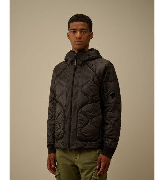 C.P. Company para hombre. 19CMOW047A110158A Abrigo de plumas negro (XXL), Casual, Poliamida