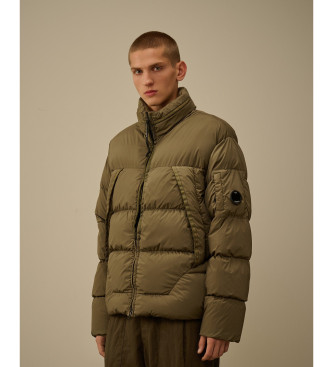 C.P. Company para homem. 19CMOW239A005864G Casaco com capuz Nycra-R verde (L), Casual, Poliamida