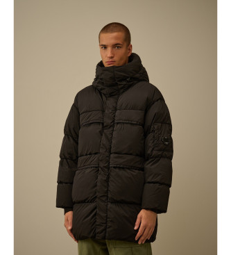 C.P. Company para homem. 19CMOW240A005864G Casaco Nycra-R Longa com capuz Preto (L), Casual, Poliamida