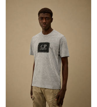 Para hombre. RCCMTS723A005100W Camiseta 30/1 Logo (L), Casual, Algodón, Manga corta