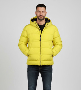 C.P. Company para hombre. 19CMOW011A005904G Chaqueta Chrome-R Goggle amarillo (L), Casual, Poliamida