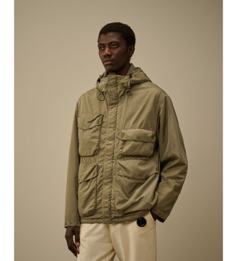 C.P. Company para homem. 19CMOW011A005904G Casaco de óculos Chrome-R verde (L), Casual, Poliamida