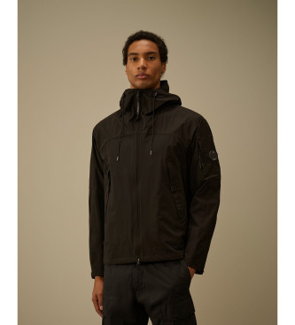C.P. Company para hombre. 20CMOW011A110264A Chaqueta con capucha Pro-Tek negro (L), Casual, Poliéster