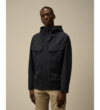 C.P. Company para homem. 18CMOW003A005968A Casaco de malha azul-marinho (M), Casual, Poliéster
