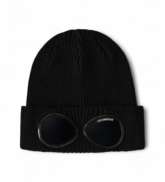 C.P. Company para hombre. RFCMAC742A005509A Gorro Goggle marino (OSFA), Negro, Casual, Algodón