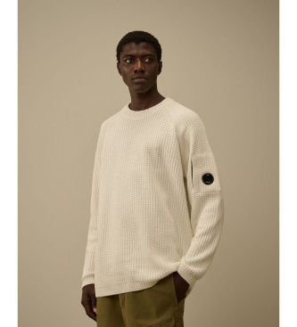 C.P. Company Para Hombre. 19CMKN023A005558G Jersey Chenilla Beige (Xl), Casual-image