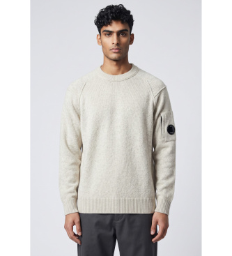C P Company Jersey cuello redondo gris