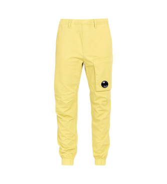 C.P. Company para hombre. 19CMPA211A005529G Pantalón cargo amarillo (46), Casual, Algodón, Poliamida