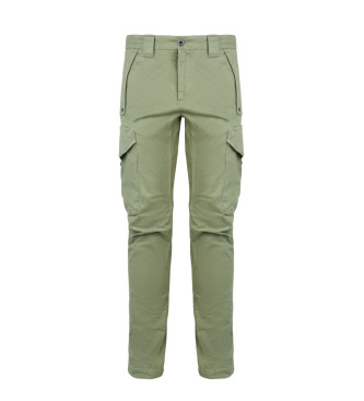 C.P. Company para hombre. 19CMPA730A005529G Pantalón Cargo Stretch Sateen (46), Casual, Verde, Algodón