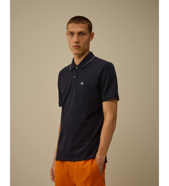 C.P. Company para hombre. RCCMPL722A005263W Polo Stretch Piquet marino (L), Casual, Algodón, Manga corta