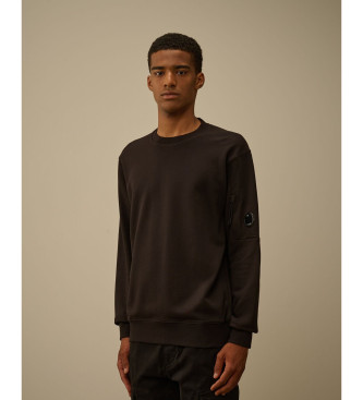 C.P. Company para hombre. RCCMSS713A005086W Sudadera en relieve diagonal negro (XL), Casual, Algodón