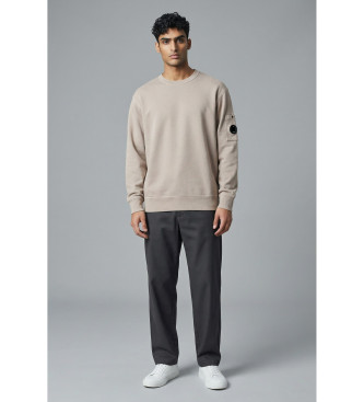 C.P. Company para hombre. 20CMSS207A110337O Sudadera Felpa beige (XL), Casual, Algodón