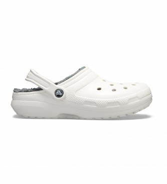 Crocs. Zuecos Classic Lined Clog blanco Crocs