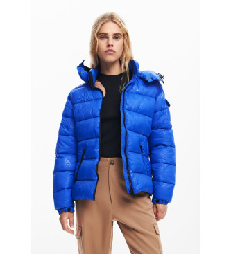Desigual para mujer. 24WWEWBM Abrigo de plumas Drammen azul (S), Casual, Poliamida, Desigual outlet 2024.